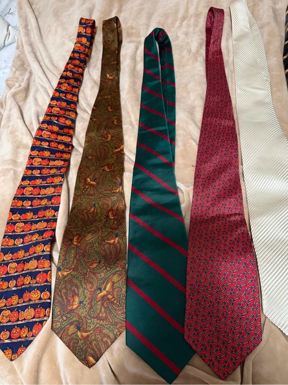 Lot of 5 Men's Ties Polo Nordstrom